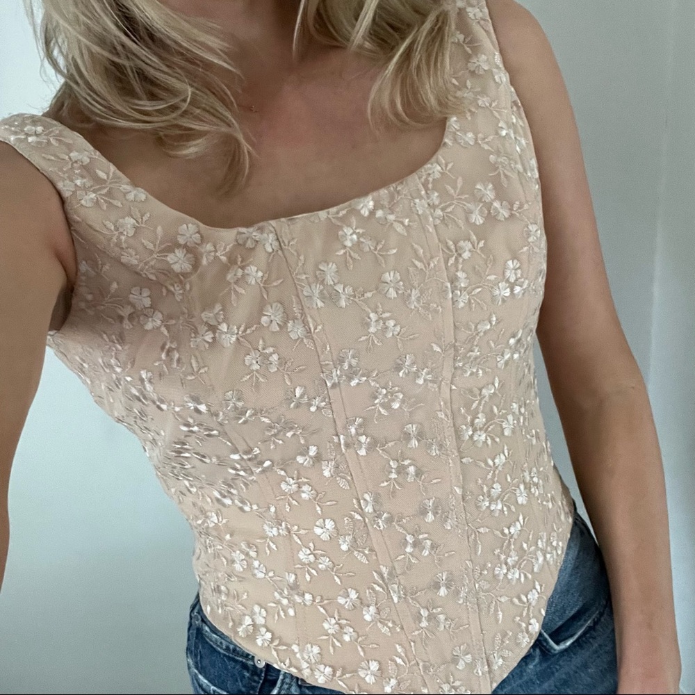 SOLD Vintage corset top